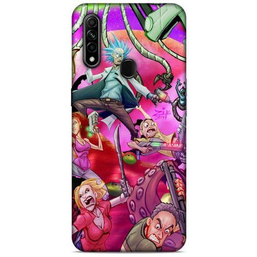 Oppo A31 Uyumlu Kılıf Rick And Morty (43) Thin Fit Kılıf Jerry C-500A