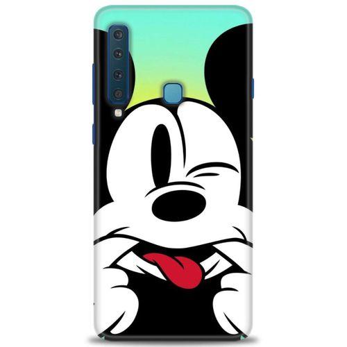 Samsung Galaxy A9 2018 Kılıf HD Baskılı Kılıf - Disneyy + Tam Ekran Koruyucu