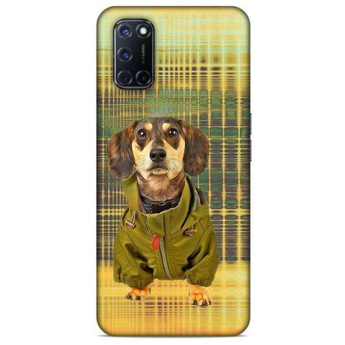 Oppo A72 Kılıf Köpek Kıyafetleri (35) Fit Design Kılıf Beagle Palto
