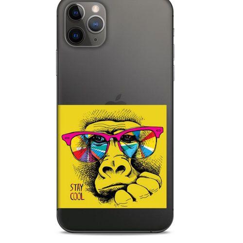 Zoologix (13) Apple Iphone 11 Pro Max Şeffaf Kılıf Silikon Desenli