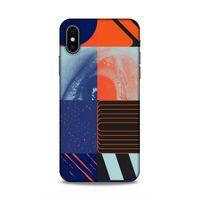 Apple iPhone XS Uyumlu Kılıf Insomnia (2) Kabı Kırmızı Mavi