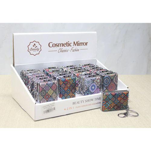 Taşlı El Aynası Anahtarlık