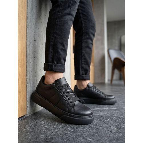 BA0247 Erkek Sneaker Günlük Casual Spor Ayakkabı Siyah Taban