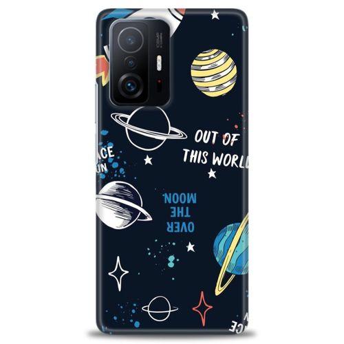 Xiaomi Mi 11T Kılıf HD Baskılı Kılıf - Space Fun + Tam Ekran Koruyucu