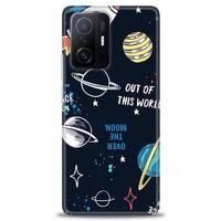 Xiaomi Mi 11T Kılıf HD Baskılı Kılıf - Space Fun + Tam Ekran Koruyucu