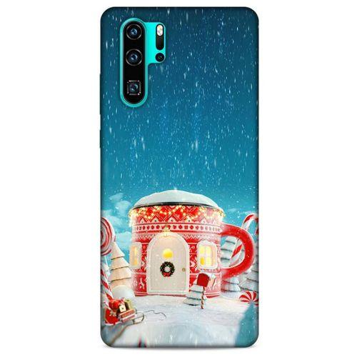 Huawei P30 Pro Kılıf Snowix (3) Kapak Kırmızı Mavi