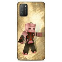 Lopard Xiaomi Poco M3 Uyumlu Kılıf PiXel (40) Fit Silikon Kılıf Saint Row