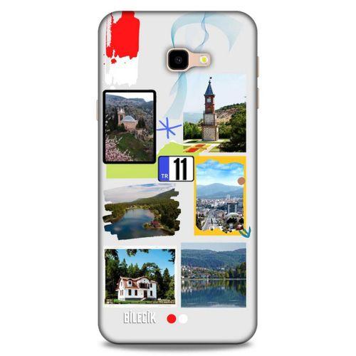 Lopard Samsung Galaxy J4 Plus Uyumlu Kılıf Şehirli ※ (11) Bilecik Tam Koruma
