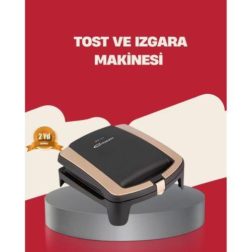 Tost Makinesi Yapışmaz Plaka 1500 Watt Güçlü Performans