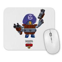 Brawl Stars Darryl Mouse Pad