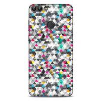 Geometrix 03 Huawei Psmart Kılıf Silikon Kapak
