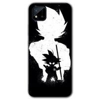 MRCİLETİSİM Realme C11 Kılıf HD Desen Baskılı Arka Kapak + Temperli Cam - Anime