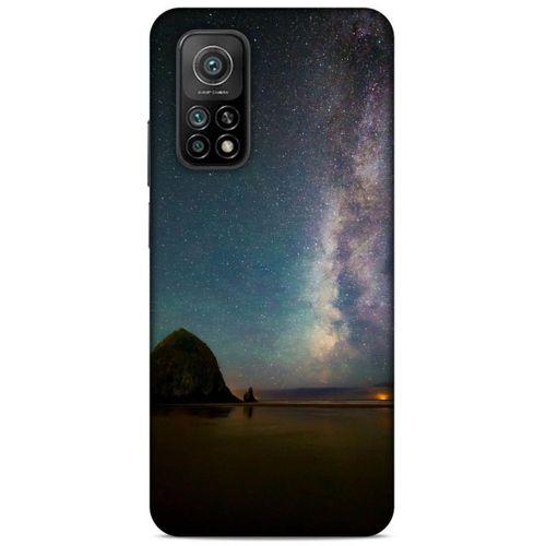 Lopard Xiaomi Mi 10T 5G Uyumlu Kılıf Gece'S (20) Koruyucu Kılıf Siyah Yeşil