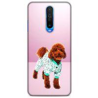 Xiaomi Redmi K30 5G Kılıf Köpek Kıyafetleri (33) Hybrid Kılıf Poodle Pijama