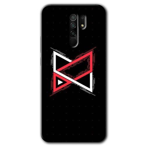 BeRa Aksesuar  Xiaomi Redmi 9 Kılıf Baskılı Kapak - Kilit +Tam Kaplayan Mat Seramik