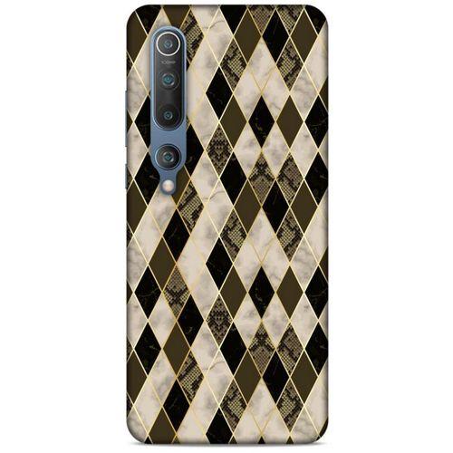 Mermer Desenli (2) Tema Kabı Bej Xiaomi Mi 10 Kılıf