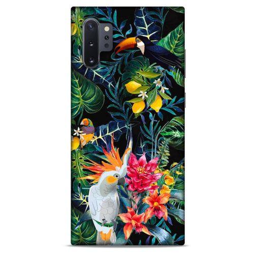 Samsung Galaxy Note 10 Plus Uyumlu Kılıf Yeşil Delisi (31) TPU Kılıf Kuşkonmaz yeşili