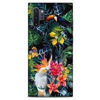 Samsung Galaxy Note 10 Plus Uyumlu Kılıf Yeşil Delisi (31) TPU Kılıf Kuşkonmaz yeşili