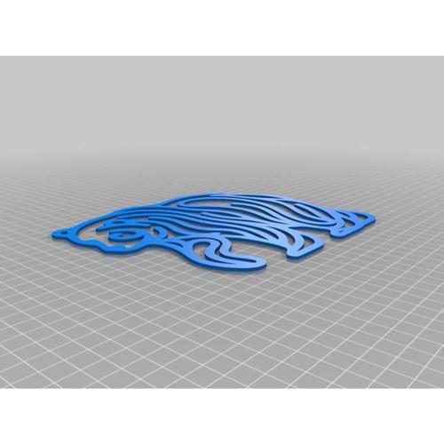 Ayı Medv D Duvar Dekorasyonu (Bu ürün Sadece Plastik parçadır - Almadan Önce Soru Sorabilirsiniz)