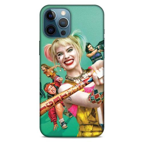 Apple iPhone 12 Pro Max Uyumlu Kılıf Harley Quinn (33) Hybrid Kılıf Lavanta grisi