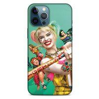 Apple iPhone 12 Pro Max Uyumlu Kılıf Harley Quinn (33) Hybrid Kılıf Lavanta grisi