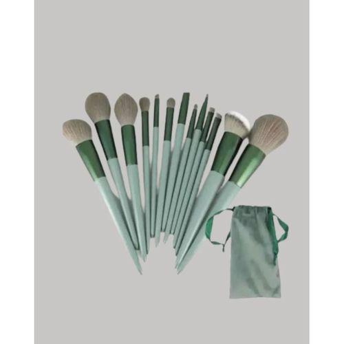 Profesyonel Makyaj Fırça Seti Yumuşak Kıllı Taşınabilir Çantalı