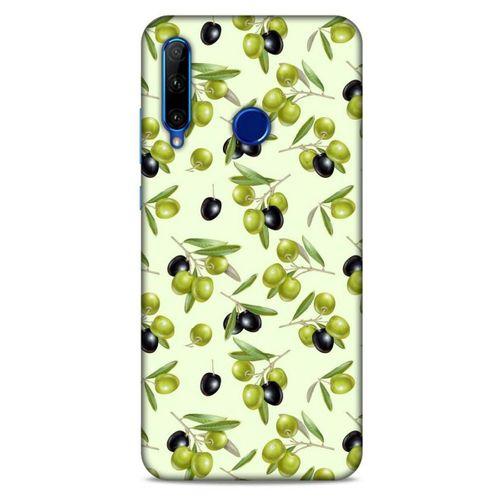 Frutix Zeytin 01 Huawei Honor 20 Lite Kılıf Desenli Silikon
