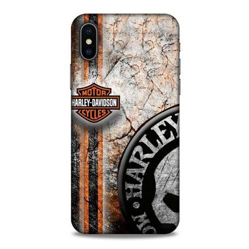 Apple iPhone XS Uyumlu Kılıf Motorsiklet (11) Tam Koruma Harley Davidson