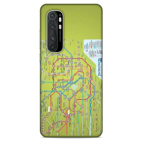 Xiaomi Mi Note 10 Lite Kılıf Japonya (32) Soft Silikon Kılıf Japonya Metro Haritası