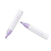 PILOT PİNTOR (M) YUVARLAK UÇ PASTEL MOR ( İki Adet )