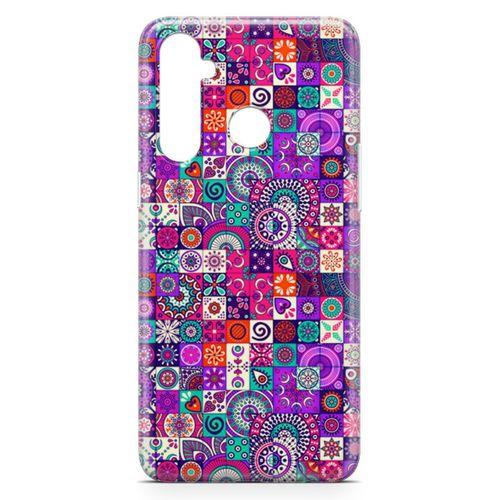 Realme 5 Pro Kılıf Mexican Vintage Arka Kapak Koruma Desenli Full Koruyucu