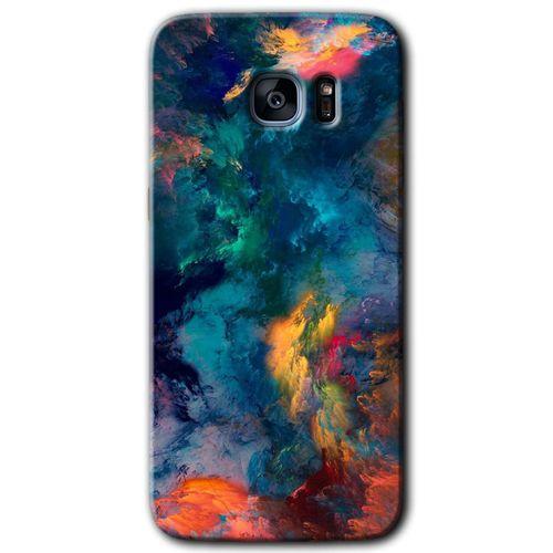 Potkal Hediye Fabrikası Samsung Galaxy S7 Edge HD Baskılı Kılıf + 9D Tam Ekran Koruyucu - Valhalla