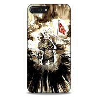 Apple Iphone 8 Plus Kılıf Atatürk (46) Core Armor Kılıf Karışık