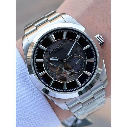 Quantum Otomatik Mekanizma Sapphire Cizilmez Cam Çelik Kordon 10 Atm Erkek Kol Saat EMG.1132.350