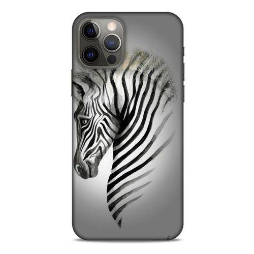 Y.Liva-2020 (Zebra) Apple iPhone 12 Pro Kılıf Silikon Kapak Desenli