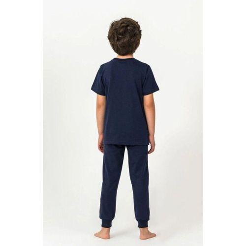 U.S.Polo U.S. Polo Kısa Kol Pijama Takım US2441-4 Lacivert