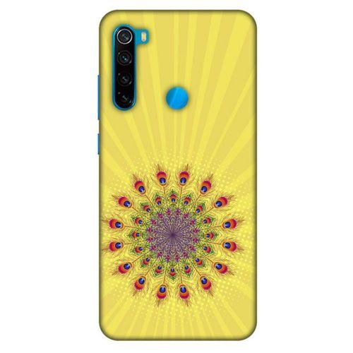 Xiaomi Redmi Note 8 Kılıf Desenli Özel Seri Tüyler (20) Koruyucu Kılıf