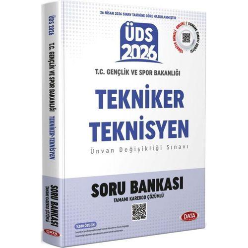2026 ÜDS T.C Gençlik Ve Spor Bakanlığı Tekniker Teknisyen Soru Bankası Data Yayınları