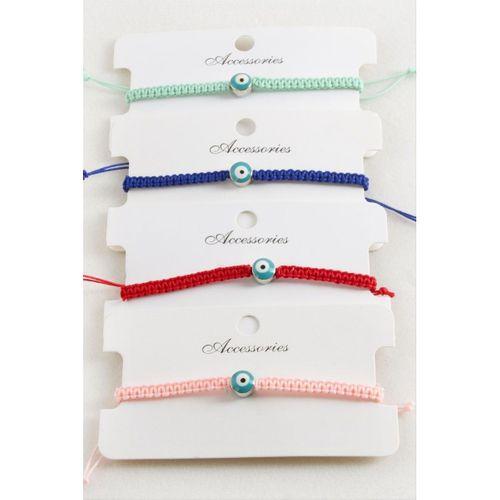 Nazar Makrome Örgülü Bileklik