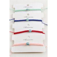 Nazar Makrome Örgülü Bileklik