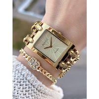 Ferrucci Zincir Tasarım 2 Yıl Garantili 3 Atm Suya Dayanıklı Kadın Kol Saati+Bileklik Z.03649.3