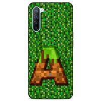 Lopard Oppo Reno 3 Uyumlu Kılıf PiXel (44) Tough Armor Kılıf A Harfi