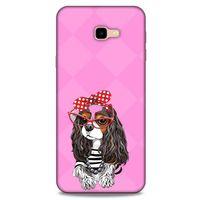 Animax Kurdelalı Spaniel Samsung Galaxy J4 Plus Kılıf Desenli Silikon