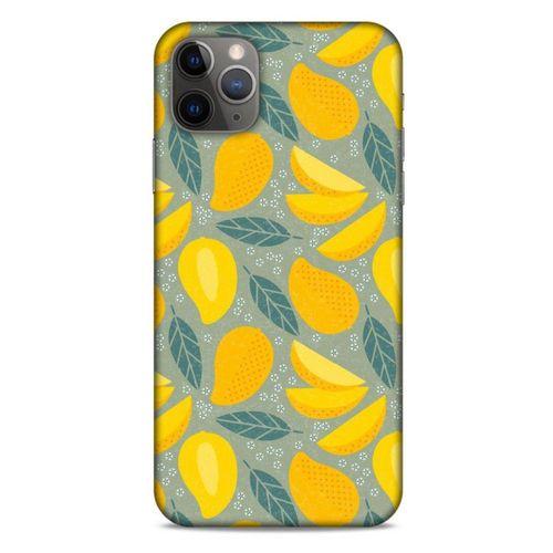 Frutix Mango 01 Apple Iphone 11 Pro Max Kılıf Desenli Silikon