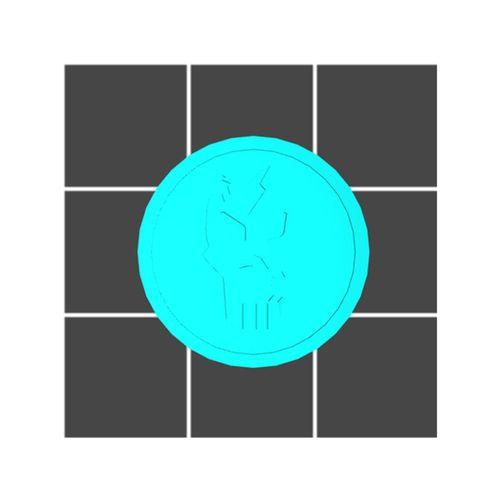 Necron Yeniden Canlandırma Protokolü Jetonu (Bu ürün Sadece Plastik parçadır - Almadan Önce Soru Sorabilirsiniz)