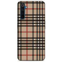 Gömlek (21) Desenli Silikon Kapak Telefon Kabı Oppo Realme 6 Pro Kılıf