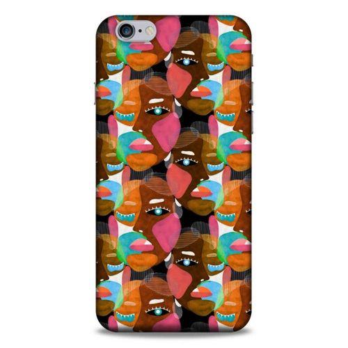 Lopard Apple Iphone 6S Plus Uyumlu Kılıf Sürreal Yüzler ♀ (7) Telefon Kılıfı Baskılı