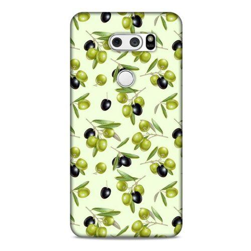 Frutix Zeytin 01 LG K40S Kılıf Desenli Silikon