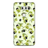 Frutix Zeytin 01 LG K40S Kılıf Desenli Silikon