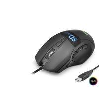 X10 Gaming Mouse 12800 Dpi 9 Tuş Makro 1000 Hz Rgb - Siyah